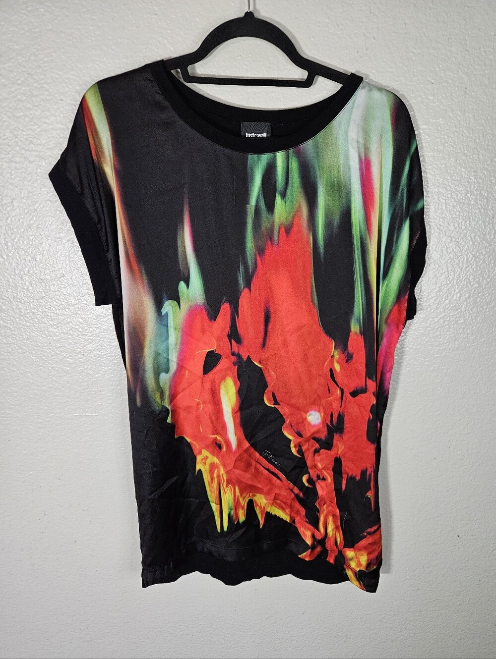 Just Cavalli Abstract Tunic Top Size S